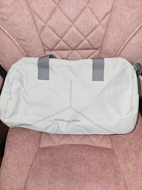 Mercedes Light Gray Travel Duffle Bag